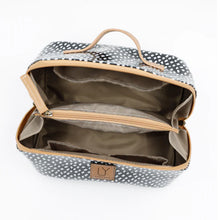 Load image into Gallery viewer, IY Large Cosmetic Bag - Reed Black