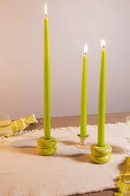 Load image into Gallery viewer, Miss Long Tapered Candles - Lime Green