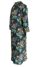 Load image into Gallery viewer, Rush Luxe Shirt Dress - Cobalt Leopard