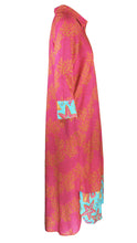 Load image into Gallery viewer, Rush Luxe Shirt Dress - Coral Reef