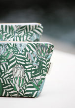 Load image into Gallery viewer, A Love Supreme Make-up Pouch - Fynbos Blue on Olive