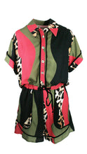 Load image into Gallery viewer, Rush Monaco Trim Jumpsuit - Waving Leopard