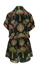 Load image into Gallery viewer, Rush Monaco Trim Jumpsuit - Zambezi Gold Black