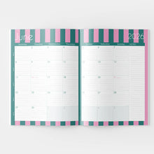 Load image into Gallery viewer, Macaroon A4 Monthly Planning Book - Amalfi Cocktails