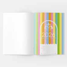 Load image into Gallery viewer, Macaroon A4 Monthly Planning Book - Seaside Sorbet Lobster