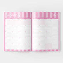 Load image into Gallery viewer, Macaroon A4 Monthly Planning Book - Seaside Sorbet Lobster