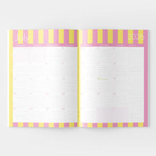 Load image into Gallery viewer, Macaroon A4 Monthly Planning Book - Seaside Sorbet Lobster
