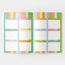 Load image into Gallery viewer, Macaroon A4 Monthly Planning Book - Seaside Sorbet Lobster
