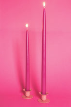 Load image into Gallery viewer, Miss Long Tapered Candles - Pink Pink