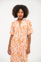 Load image into Gallery viewer, Signature Santorini Dress - Coral/White