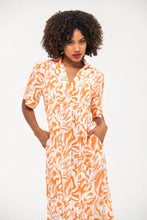 Load image into Gallery viewer, Signature Santorini Dress - Coral/White