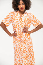 Load image into Gallery viewer, Signature Santorini Dress - Coral/White