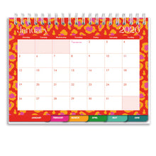 Load image into Gallery viewer, Macaroon 2026 Tent Calendar - Lumo Leopard