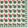 Load image into Gallery viewer, Tavola Napkins - Star Red & Green
