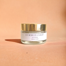Load image into Gallery viewer, Summer & Salt Coconut Cream Lip Scrub