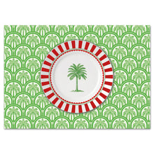 Load image into Gallery viewer, Macaroon Disposable Placemats - Coastal Christmas