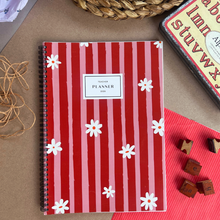 Load image into Gallery viewer, Pink Glitter A4  Teacher Planners  - The 70’s One