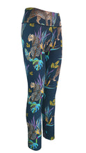 Load image into Gallery viewer, Rush F/L Tights - Cobalt Leopard