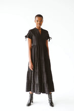 Load image into Gallery viewer, Trinity Shea Black Anglaise Dress