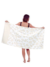 Load image into Gallery viewer, Saltii Beach Towel - Animal Roses Neutral