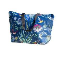 Load image into Gallery viewer, A Love Supreme Beach Bag Insulated Bloom - Navy Multi Coloured