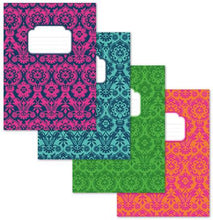 Load image into Gallery viewer, Macaroon A4 Book Covers Set of 4 - Tropical Tile