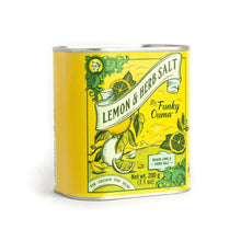 Load image into Gallery viewer, Can of Lemon & Herb Salt by Funky Ouma on a white background