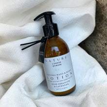 Load image into Gallery viewer, Lundie & Crowe Nature 0.1 hand & Body Lotion - Rose, Geranium & Lavender