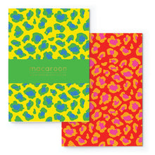 Load image into Gallery viewer, Macaroon A5 Journal Set of 2 - Lumo Leopard