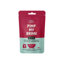 Load image into Gallery viewer, Pimp My Braai seasoning packet on a white background