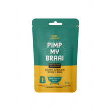 Load image into Gallery viewer, Pimp My Braai seasoning packet on a white background