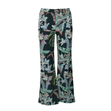 Load image into Gallery viewer, Rush Ribbed Flare Pants - Floral Botanical