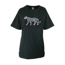 Load image into Gallery viewer, Rush Unisex T-Shirts - Black Multi Leopard