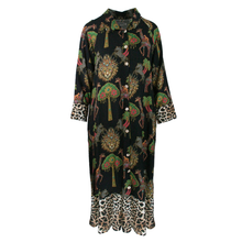 Load image into Gallery viewer, Rush Luxe Shirt Dress - Zambezi Gold Black