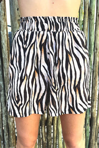 Rush Amalfi Shorts - Zebras Pride