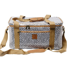 Load image into Gallery viewer, IY Courtney Cooler - Spotted Black on White