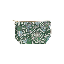 Load image into Gallery viewer, A Love Supreme Make-up Pouch - Fynbos Blue on Olive