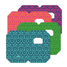 Load image into Gallery viewer, Macaroon A4 Book Covers Set of 4 - Tropical Tile