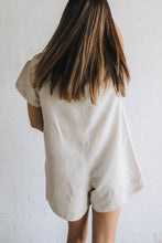 Load image into Gallery viewer, Janni & George Boxy Romper - Stone