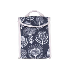Load image into Gallery viewer, A Love Supreme Lunch Bag - Floral Kingdom White on Grey