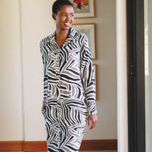 Load image into Gallery viewer, Trinity Nirvana Shirt Dress - Safari
