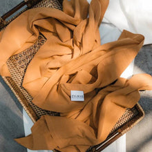 Load image into Gallery viewer, Palmar Collection Recycled Cotton Napkins Set of 2 - Rust