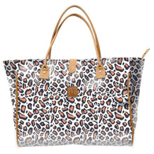 Load image into Gallery viewer, Iy Shopper Bag - Leopard Coral
