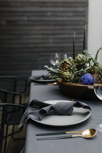 Palmar Collection Tablecloth - Moon Grey