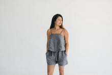 Load image into Gallery viewer, Janni &amp; George Charcoal Shorts
