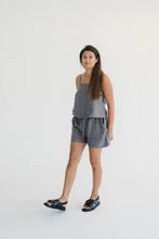 Load image into Gallery viewer, Janni &amp; George Charcoal Shorts
