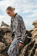 Load image into Gallery viewer, Rush Luxe Legacy Bomber Jacket - Zebra’s  Pride
