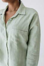 Load image into Gallery viewer, Janni &amp; George   L/S Mint Green Shirt
