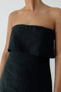 Janni & George Mini Strapless Dress - Black