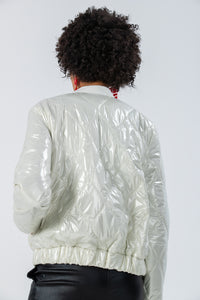 Signature New York Bomber - Crème
